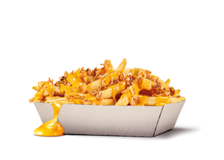 Patatine fritte steakhouse con doppio cheddar