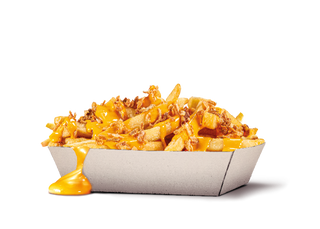 Patatine fritte steakhouse con doppio cheddar