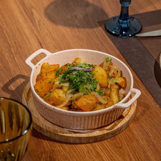 კარტოფილი სოფლის სტილში/Country-style Potatoes