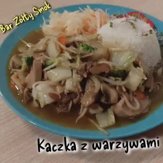 Kaczka z warzywami