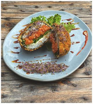 Sushi Burger Grillowany łosos