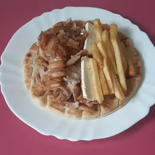 Pita kebab patatine