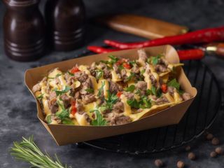 Начос з телятиною