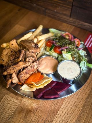 Talerz Roślinny kurczak (XXL)