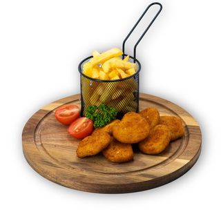 Chicken nuggets sa pomfritom