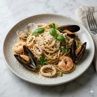 Espaguetis A La Marinera