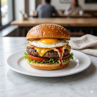 Hamburguesa clásica