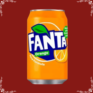 Fanta Naranja lata 330ml.