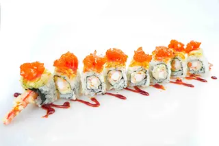 121. Uramaki flower roll