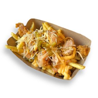 Картопля фрі з Стріпсами та пармезаном (255г)