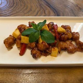 81 maiale in salsa Agrodolce