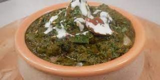 Palak chicken 