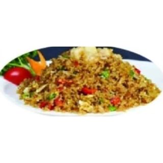 Arroz Frito De La Casa Con Gambas