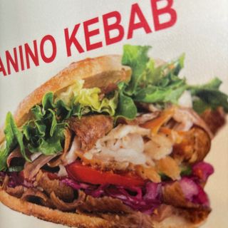 Panino kebab meal