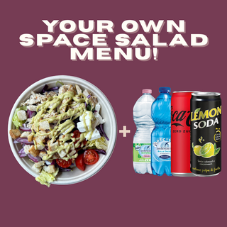 Componi la tua Space Salad - MENU' PRANZO COMPLETO