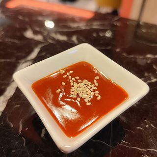 Extra Salsa Picante Bibimbap.