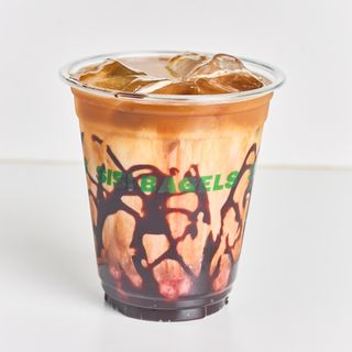 Iced Strawberry Chocolate Latte