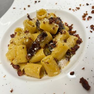 Mezze maniche alla carbonara