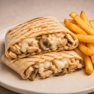 Tacos  Émincé de Poulet à la Crème