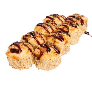 Запечені урамакі з лососем (320г)