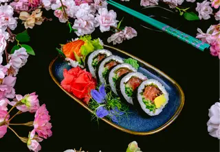 Futomaki Łosoś Philadelphia