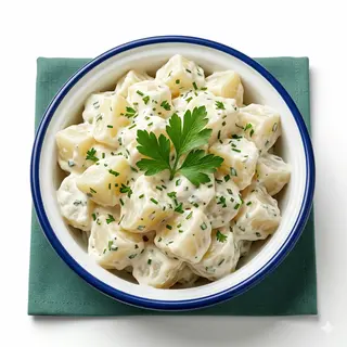 Patatas Con Alioli Caliente (Ración)