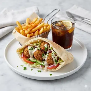 Menú Pita Falafel