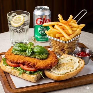 Menù panino cotoletta