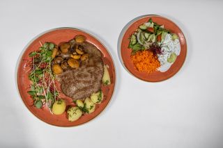 Zestaw: Rumsztyk z Cebulą