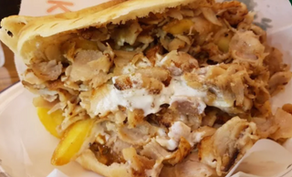 Panino kebab solo carne