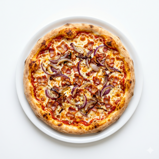 Pizza Bacon Onions