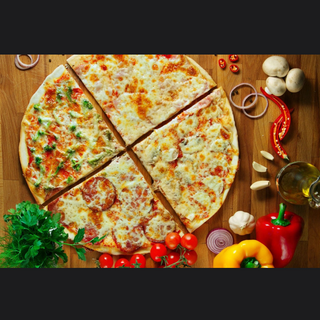 Pizza 4 Estaciones (27cm, 30cm.)