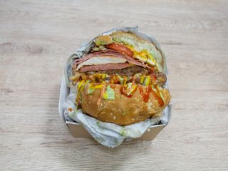 Hamburguesa Mixta Callejera