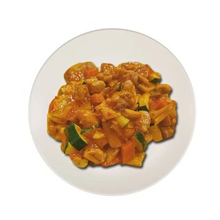 Pollo al Estilo Kon bao(picante)