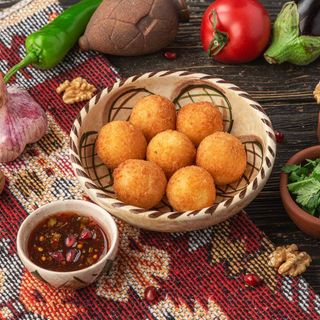  Жареный сулугуни 