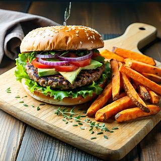 Вегетариански бургер