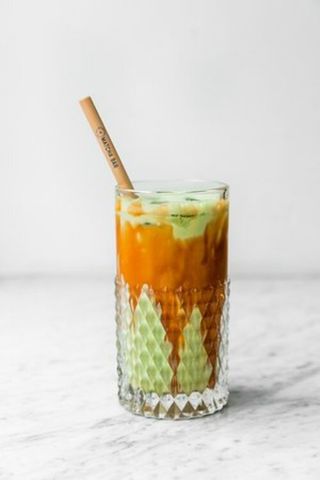 Matcha cu caramel