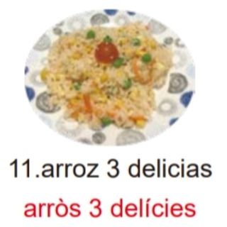 11. Arroz 3 Delicias