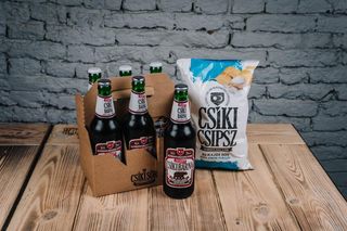 6 bucăți de bere Csíki Brună 7%