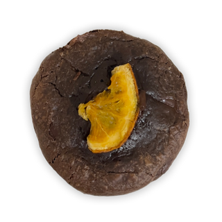 Cookie De Chocolate Negro Y Naranja