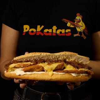 POKATA MILANESA CON MAYO. LIMA