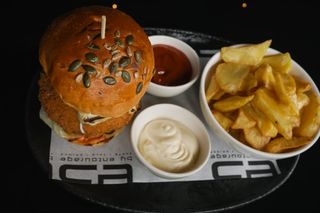 Burger lacto-ovo-vegie