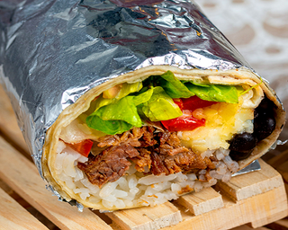 Burrito XXL fajitas ternera