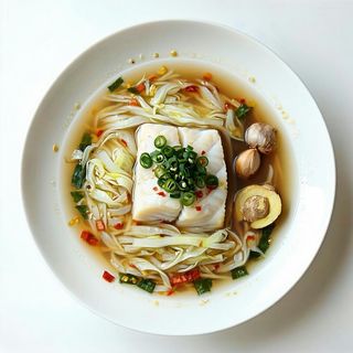 Pesce in brodo crauti cinese