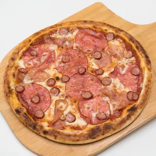 Pizza con carne Ø32cm 1+1