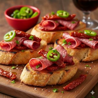 Bruschetta piccante