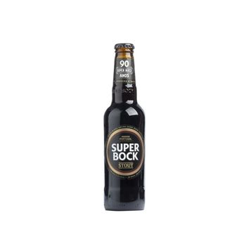 Cerveja Com Álcool Preta Super Bock Garrafa 33 cl