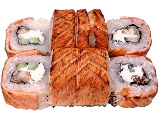 Опаленный с лососем (240г)