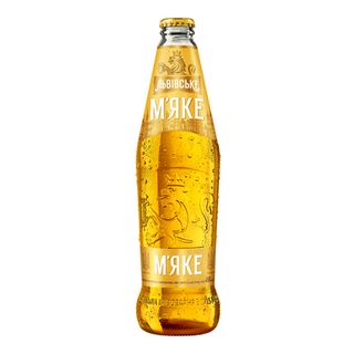 Пиво «Львівське» «М'яке» світле (0,45л)