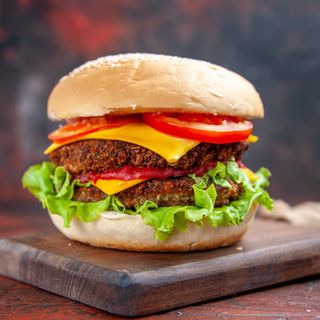 Double Beef Burger 400g